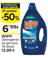 2ª unidad -50% en los productos señalizados