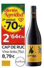 2ª unidad -70% en los productos señalizados