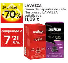 Oferta en cápsulas de café