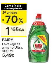 2ª unidad -70% en los productos señalizados