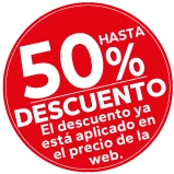 50% descuento