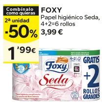 2ª unidad -50% en los productos señalizados