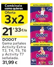 Oferta 3x2 en los productos señalizados