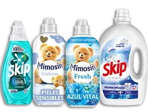 Productos Skip y Mimosín