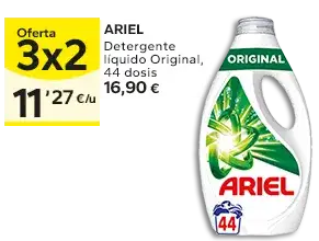 Oferta 3x2 en los productos señalizados