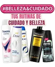 Productos Rexona, Dove, Axe y Signal