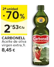 2ª unidad -50% en los productos señalizados