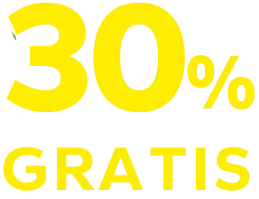 30% de tu compra gratis