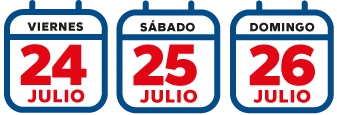 24, 25 y 26/07