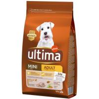 Aliment de pollastre per a gos mini adult ULTIMA, sac 1,5 kg