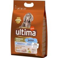 Aliment per a gos mitjà-maxi júnior ULTIMA, sac 3 kg