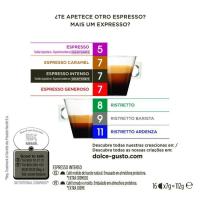 Cafè espresso intens NESCAFÉ Dolce Gust, caixa 16 monodosis