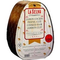 Jamón cocido lata LA SELVA, al corte, compra mínima 100 g