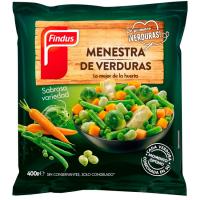Menestra de verdura FINDUS, bossa 400 g