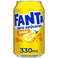 Refresc de llimona FANTA Zero, llauna 33 cl
