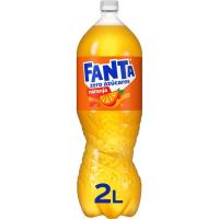 Refresc de taronja FANTA Zero, ampolla 2 litres