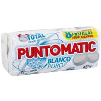 Detergent blanc en pastilles PUNTOMATIC, paquet 4 dosi