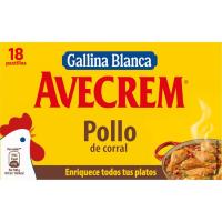 Brou de pollastre AVECREM, 18 pastilles, caixa 196 g