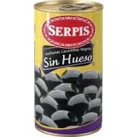 Olives negres sense os EL SERPIS, llauna 150 g