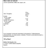 Atún claro natural CUCA, pack 3x48 g