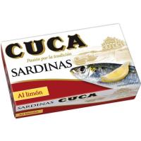 Sardina a la llimona CUCA, llauna 120 g