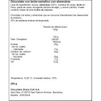 Torró d`ametlla SIMON COLL, caixa 250 g