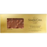 Turrón de avellanas SIMON COLL, caja 250 g