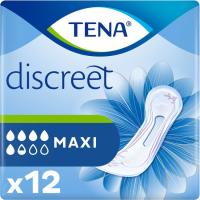 Compresa d`incontinència maxi TENA Discreet, paquet 12 u