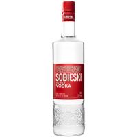 Vodka SOBIESKI Clear, ampolla 70 cl