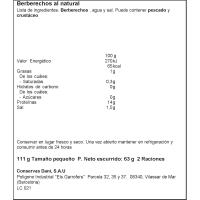 Berberechos al natural DANI, lata 63 g