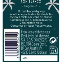Rom Blanco MAYARAY, ampolla 1 litre