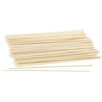 Punxo de fusta de bambú per a broqueta de 200x25 mm FACKELMANN, 100 uds