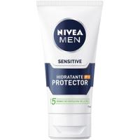 Hidratant sensitive NIVEA For Men, dosificador 75 ml