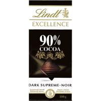 Xocolata 90% cacau LINDT Excellence, tauleta 100 g