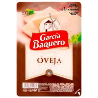 Queso de oveja GARCÍA BAQUERO, lonchas, bandeja 125 g