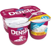 Postres 0% natural edulcorat Densia DANONE, pack 4x120 g