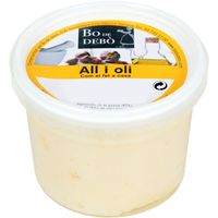 Salsa de alli oli BO DE DEBO, tarrina 140 g