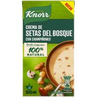 Crema de bolets del bosc KNORR, brik 500 ml