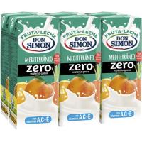 Lactozumo zero sabor Mediterrani DON SIMÓN, pack 6x200 ml