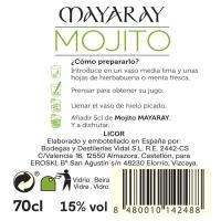 Mojito MAYARAY, ampolla 70 cl