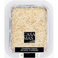Canelons casolans de carn CASA MAS, safata 350 g