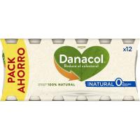 Iogurt per a beure natural DANACOL, pack 12x100 ml
