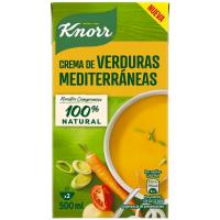 Crema de verdures mediterrània KNORR, brik 500 ml