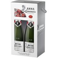 Estuche Cava Brut CODORNÍU ANNA, pack 2x75 cl + Bombones Lindor