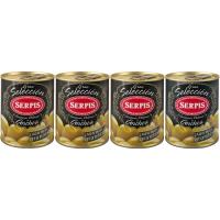 Olives farcides SERPIS Gran Selecció, pack 3+1x50 g