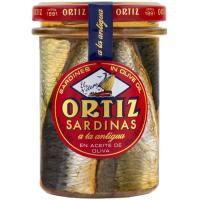 Sardina en oli ORTIZ, flascó 190 g