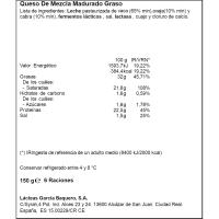 Formatge sense lactosa GARCÍA BAQUERO, rodanxes, safata 150 g