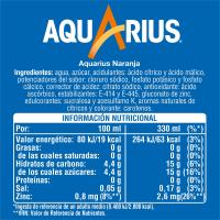 Beguda isotònica de taronja AQUARIUS, pack 9x33 cl