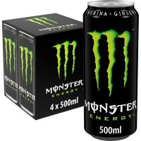 Beguda energètica MONSTER GREEN, pack 4x50 cl