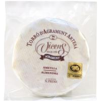 Torta artesanal almendra VICENS, tableta 200 g